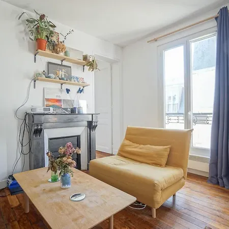 Charming Apartment In Belleville Apartamento Paris